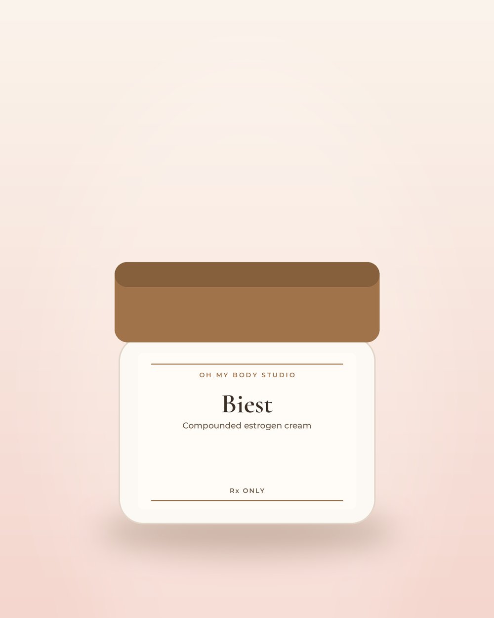Biest Cream by Oh My Body Studio, illustrative packaging