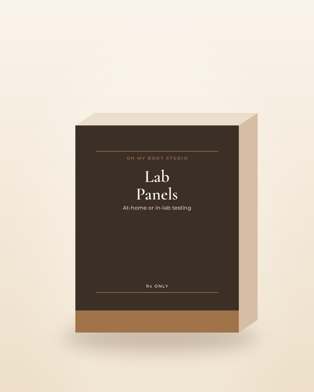 Lab Panels by Oh My Body Studio, illustrative packaging